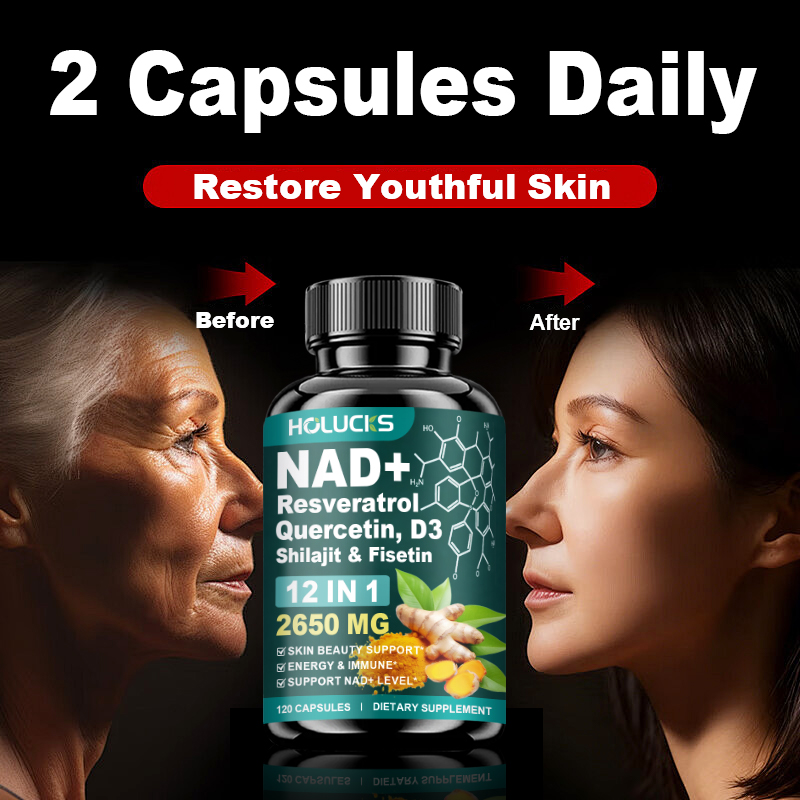 Capsules NAD+ anti-âge pures,  - Resveratrol Capsule Anti Aging avis et prix