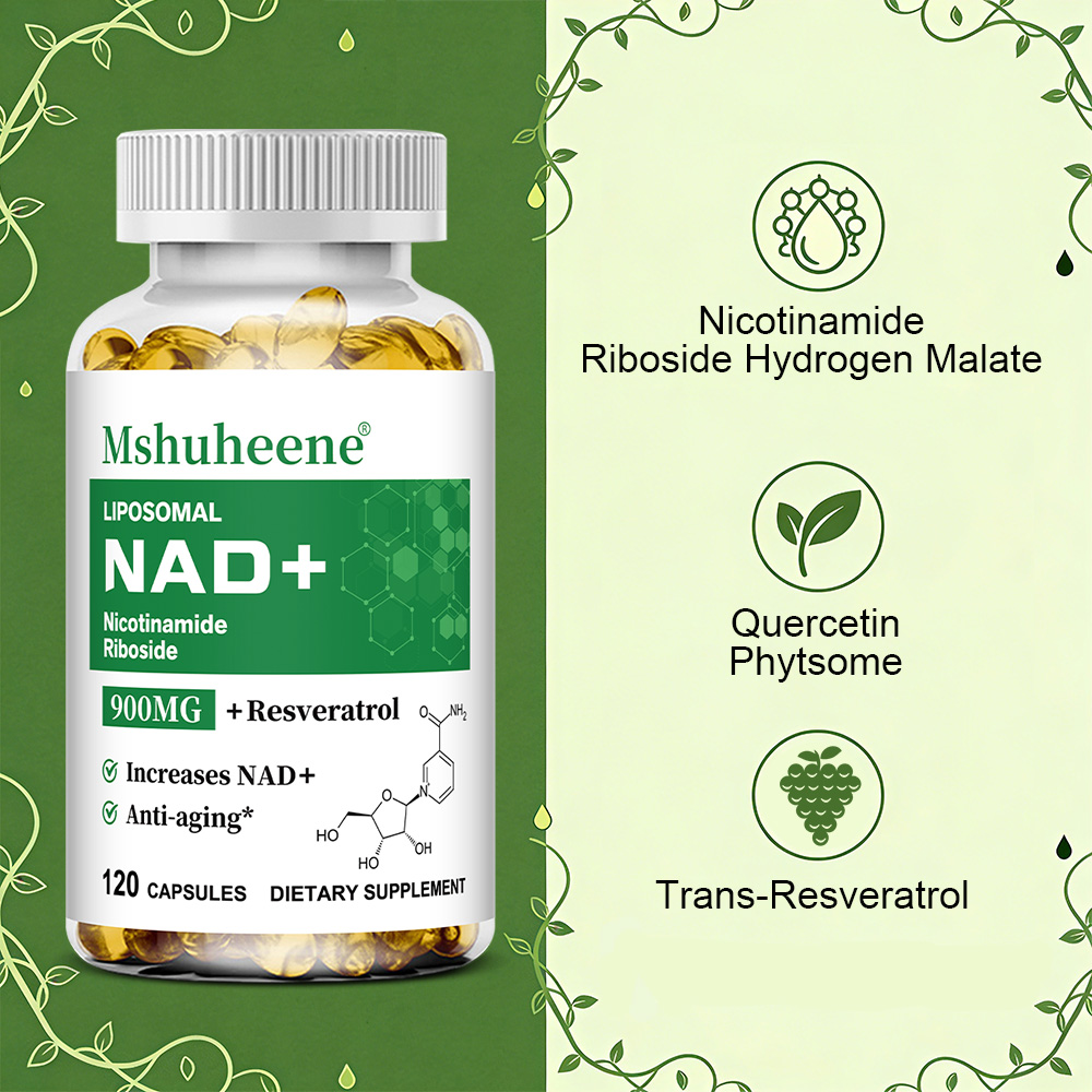 Capsules de booster NAD+ avec  - Resveratrol Capsule Anti Aging avis et prix