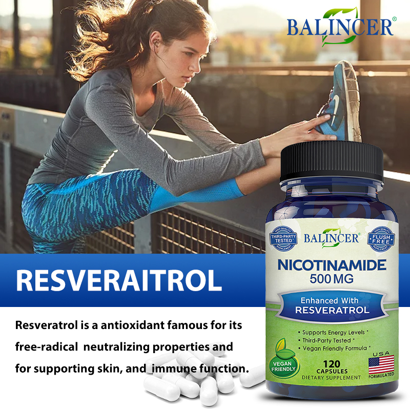 Nicotinamide avec Resvératrol  - Resveratrol Capsule Anti Aging avis et prix