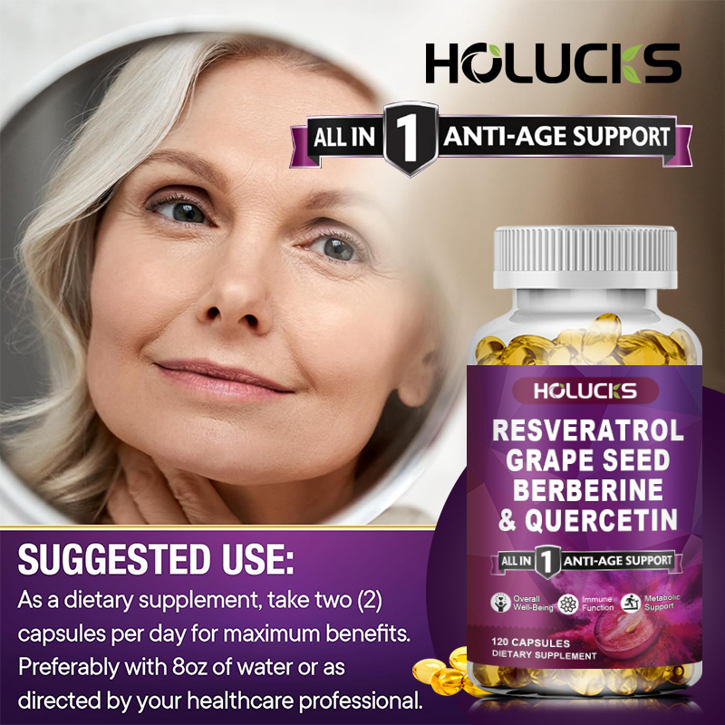 Achetez-en 1, obtenez-en 1 gra - Resveratrol Capsule Anti Aging avis et prix