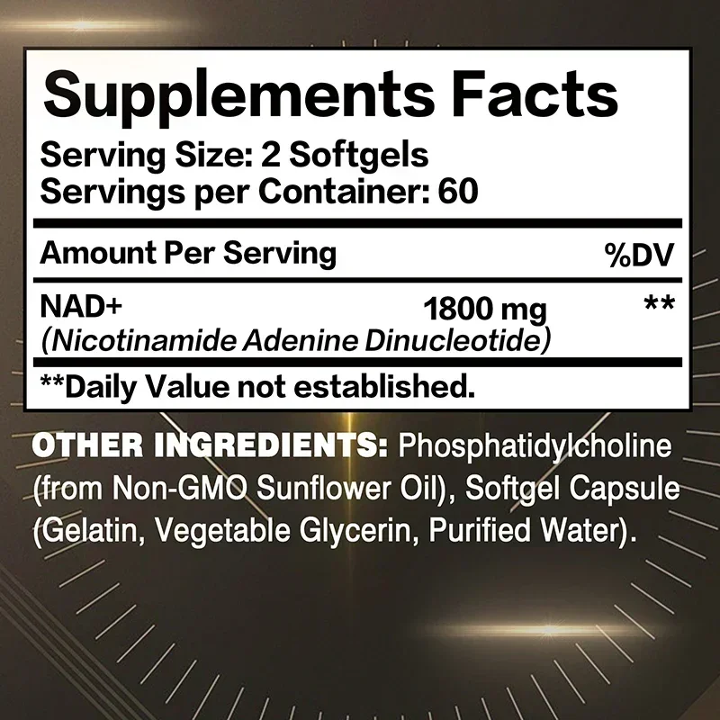 Complément liposomal NAD - ave - Resveratrol Capsule Anti Aging avis et prix