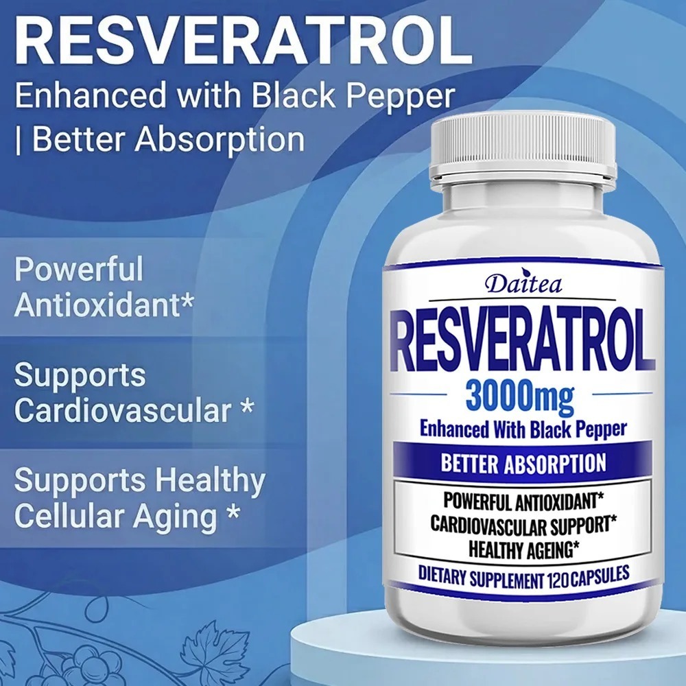 Capsules de supplément de resv - Resveratrol Capsule Anti Aging avis et prix