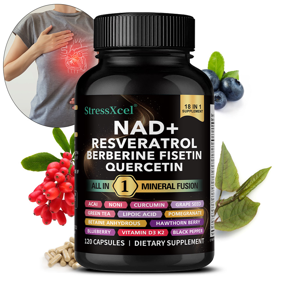Complément NAD+ avec Resvératr - Resveratrol Capsule Anti Aging avis et prix
