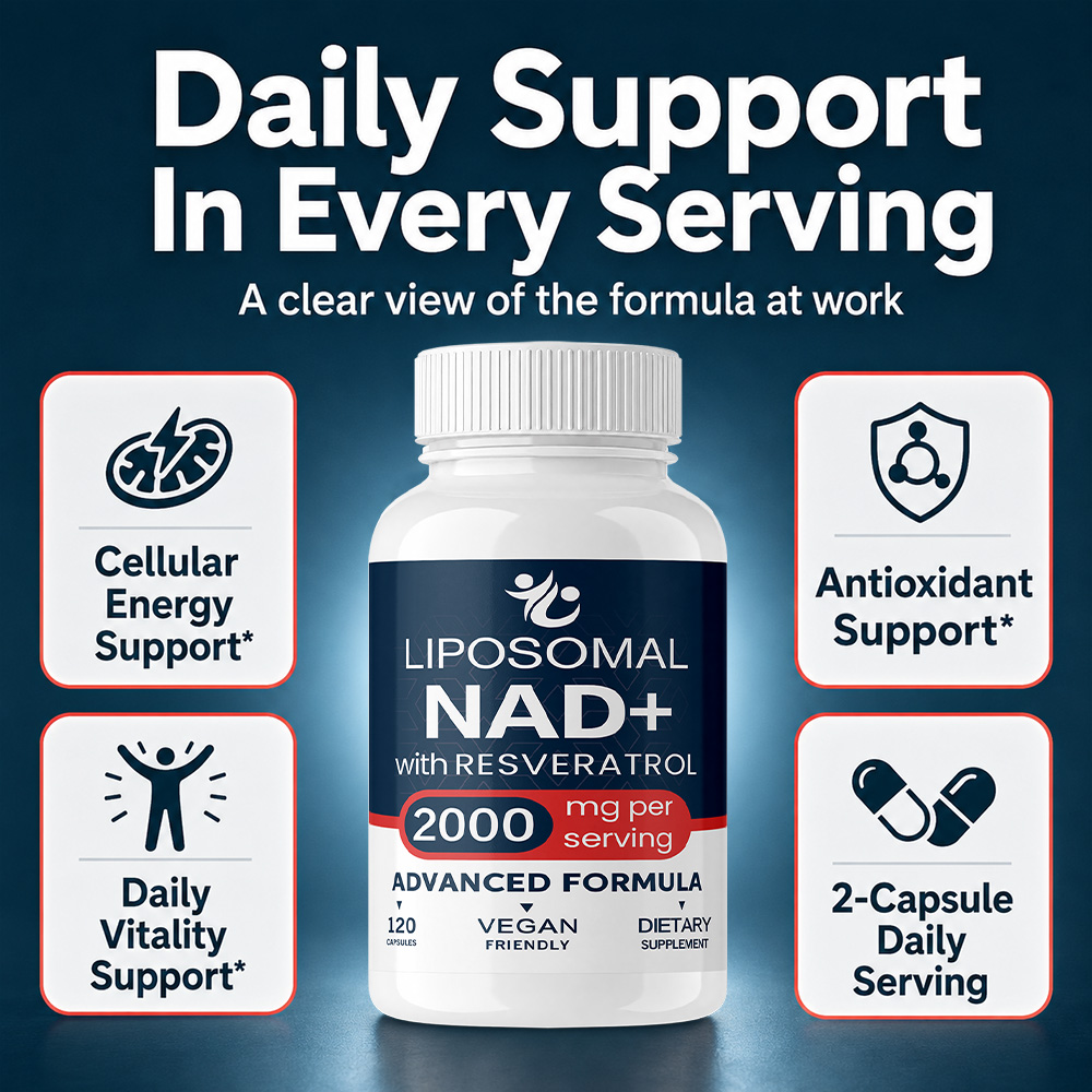 Complément liposomal NAD+ avec - Resveratrol Capsule Anti Aging avis et prix
