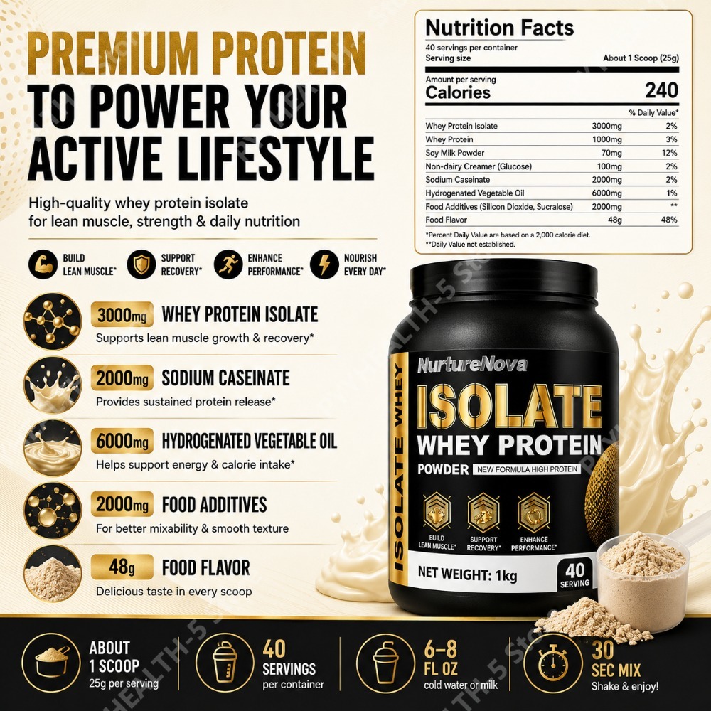 Protéine de lactosérum isolée  - Fitness Nutrition Whey Protein avis et prix
