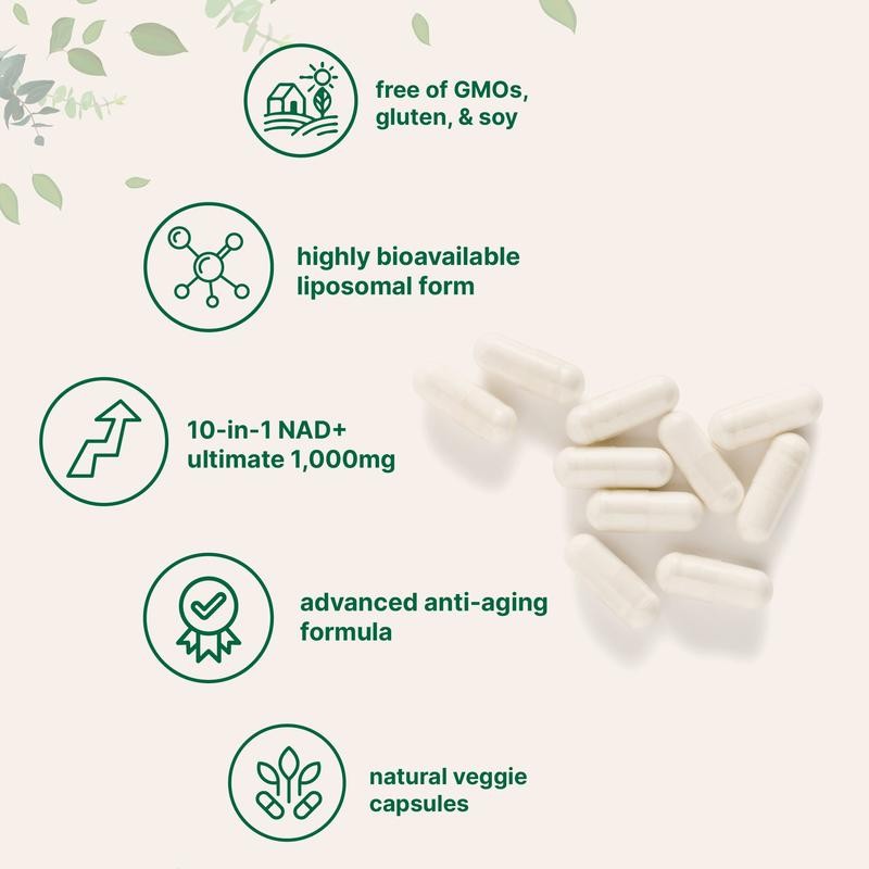 Supplément NAD extra résistant - Resveratrol Capsule Anti Aging avis et prix