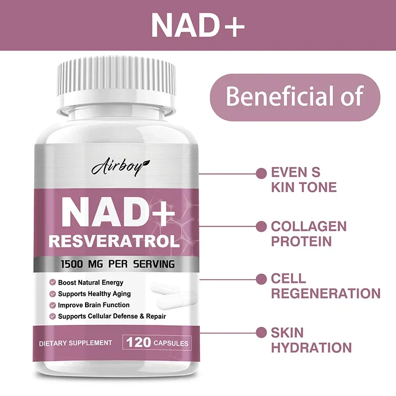 NAD+ Resveratrol Supplements - - Resveratrol Capsule Anti Aging avis et prix