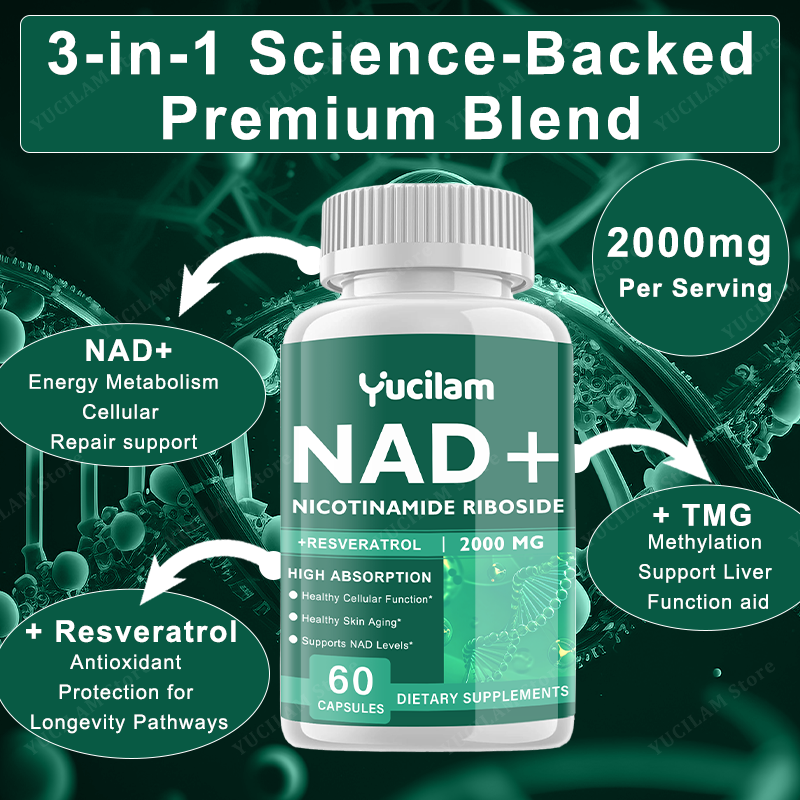 Supplément de résvératrol NAD+ - Resveratrol Capsule Anti Aging avis et prix